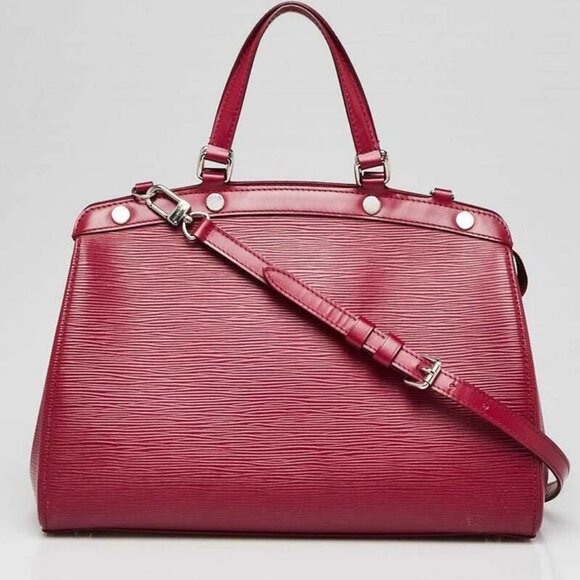 Louis Vuitton Fuchsia Epi Leather Brea MM Bag - Picture 1 of 12